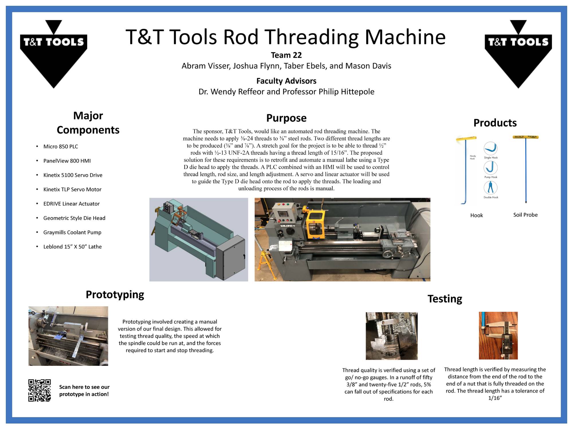 Thumbnail image of T&T Tools senior design poster